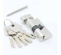 Personaliza la misma llave for abrir todos los cilindros, cilindro de cerradura de latón en la entrada. 2 cilindros de cerradura de puerta interior, 10 llaves maestras.(65MMZ 32.5 Add 32.5)
