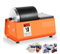 Personaliza lo que necesitas - Kit de pulidor eléctrico de vaso de roca - 16 W, 2,5 kg de capacidad, velocidad ajustable, bajo ruido para cristales, piedras, vidrio y metal