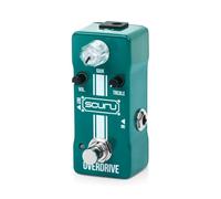 Personaliza lo que necesitas Pedal de efectos de sobremarcha de guitarra GAIN/VOL/TREBLE DC 9V 6.35 mm, interfaz de entrada/salida, respuesta dinámica, efecto clásico de sobremarcha, efector de