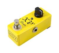 Personaliza lo que necesitas Pedal de refuerzo de guitarra, pedal de efectos de guitarra eléctrica, carcasa de aleación de zinc de derivación real, CC 9 V, 6,35 mm, interfaz de entrada/salida, mini