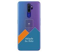 Personaliza tu Funda Gel 100% Transparente con tu Fotografia para OPPO A9 2020 Dibujo Personalizada