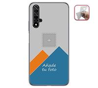 Personaliza tu Funda Gel Mate con tu Fotografia para Huawei Nova 5T / Honor 20 Dibujo Personalizada