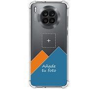 Personaliza tu Funda Silicona AntiGolpes Transparente con tu Fotografía para Huawei Honor 50 Lite 5G / Nova 8i Dibujo