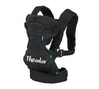 Personalizable Portabebés 4 en 1 - Carbón - ergonómico y ajustable - para recién nacidos y niños pequeños - personalizado con nombre - Infantino