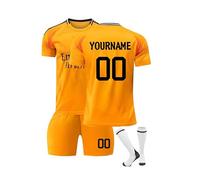 personalización Camiseta Fútbol Niño, 24/25Equipación de l Personalizada Casa/Visitante, Camisetas de Futbol Conjunto Niños y Adulto, Camiseta de Entrenamiento de Fútbol,Pantalones Cortos y Calcetines
