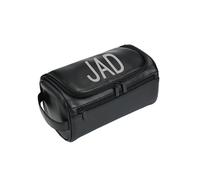 Personalizada de Cuero Neceser Nombre Grabado Personalizado Bolsa de Viaje de Cuero Dopp Kit de Gran Capacidad Bolsas de Aseo para papá Artículos de Aseo de Afeitar Grooming Regalo Día del Padre