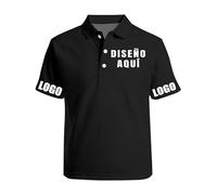 Personalizada Polo Manga Corta Hombre Mujer Transpirable Polos Personalizado Camisa de Golf Ropa con Foto de diseño/Texto/Logo Club Camiseta