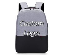 Personalizado Bandolera Hombre Mujer Personalizada Logo Texto Grande Capacidad Mochila Estudiantes Mochila Escolar Casual Viaje Bolsa Color3,30 * 14 * 43CM