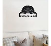 Personalizado Boykin Spaniel Dog Metal Sign Art | Letrero de metal personalizado Boykin Spaniel Dog | Regalo de perro | Regalo de cumpleaños | Animales graciosos