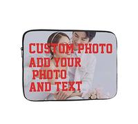 Personalizado con su propio texto/imagen/cualquier nombre bolsa para computadora portátil Slim Fit La bolsa de viaje ideal para mantener su computadora portátil segura Funda para computadora port