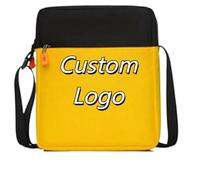 Personalizado Crossbody Bolsa Hombre Mujer Personalizada Logo Foto Texto Viaje Bolsa Grande Capacidad Bolsa Color4,18.5 * 6.5 * 23CM