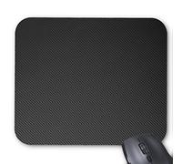 Personalizado de fibra de carbono alfombrilla de ratón Mousepad soporte para ratón inalámbrico Ratón óptico Durable oficina accesorios y regalo