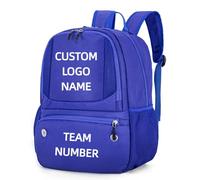 Personalizado Deportes Baloncesto Mochila Fútbol Entrenamiento Mochila Voleibol Bolsa De Almacenamiento Equipo Partido Logo Impreso Número Color4,40 * 32 * 19cm