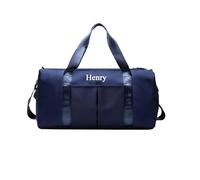 Personalizado Deportes Fitness Duffel Bolsa Bordado Texto Personalizada Bolsa de Viaje Nombre Personalizado Seco Mojado Bolsillos Organizador Almacenamiento Bolsas para Mujeres