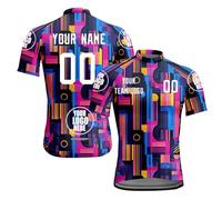 Personalizado Equipo Nombre Su Nombre Logo Ropa Bicicleta Maillot Ciclismo Hombre,Camiseta Manga Corta Bicicleta Verano de Ciclistas Cycling A09