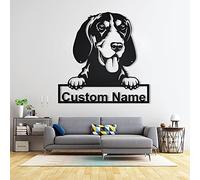 Personalizado Gordon Setter Dog de madera Sign Art | Cartel de de madera personalizado Gordon Setter Dog | Regalo de cumpleaños | Animales graciosos
