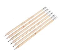 Personalizado Grabado Lápiz De Madera Con Goma De Corte Láser Lápiz De Madera De La Boda De Favores Regalo Baby Shower Decoración 19CM (20pcs)