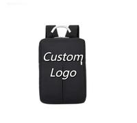 Personalizado Hombro Bolsa Hombres Personalizada Logo Texto Imprimir Ordenador Bolsa Casual Mochila Estudiante Mochila Escolar Color3,39.5 * 11 * 41CM