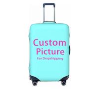 Personalizado Logo Maletas Funda Elástica Personalizado Su Diseño Aquí Maleta De Viaje Fundas Protectoras Traje Color6,S