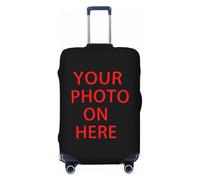 Personalizado Logo Maletas Funda Elástica Personalizado Su Diseño Aquí Maleta De Viaje Fundas Protectoras Traje Color5,L