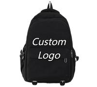 Personalizado Mochila Escolar Personalizada Logo Foto Texto Bolsa Hombre Mujer Grande Capacidad Estudiantes Exteriores Casual Hombro Mochilas Color3,30 * 15 * 45CM