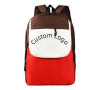 Personalizado Niños Mochilas Escolares Niño Niña Bandoleras Personalizada Logo Foto Texto Imprimir para Primaria Escuela Estudiantes Regalo Color3,30 * 15 * 42cm