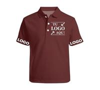 Personalizado Polo Manga Corta Hombre/Mujer Personalizada Imprime Cualquier Foto de diseño/Texto/Logo Polos Golf Casual Club Verano Transpirable Deportes Camiseta para Empresas al por Mayor Ropa