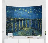 Personalizar Van Gogh, Pintura De Autorretrato Impreso, Decoración De Sala De Estar, Tapiz Colgante De Pared, Alfombra De Yoga, Alfombra, Decoración Del Hogar, Arte (Ancho) 200 × (alto) 150cm A