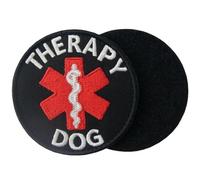Personalization Pet Service Dog In Training - Parche de seguridad para terapia de perro no emocional, parches de apoyo para perro, chaleco de arnés para mascotas, W