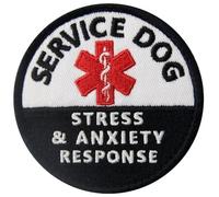 Personalization Pet Service Dog In Training - Parche de seguridad para terapia de perro no emocional, parches de apoyo emocional para perro, chaleco