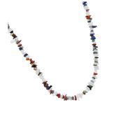 Personalized Beaded Necklace Women Stylish Extender Clavicle Chain Present for Beach Parties Weddings and Special Occasions