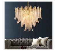 Personalized Glass Chandeliers Nordic Designer Pendant Lamp Villa Living Room Restaurant Led Lighting Fixtures