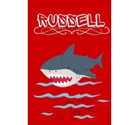 Personalized Imagination Journal - Special Boys Series - Russell: Personalized notebook with shark, turtle, and capybara. 78 pages for free ... 6"x9" format great for school, home, travel