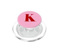 Personalized Initial Letter K Monogram Name PopSockets PopGrip para MagSafe