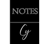 Personalized Notes Journal- Cy: Unlock your creativity and stay organized with the perfect companion for all your thoughts, ideas, and plans-