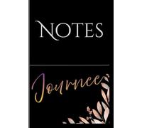 Personalized Notes Journal- Journee: Unlock your creativity and stay organized with the perfect companion for all your thoughts, ideas, and plans-