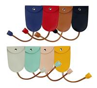 Personalized Protective Pull Out Key Case, Portable Car Key Holder Leather, Not Easy to Slipkey Pouch (Style A)