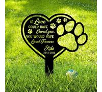 Personalizzata per Animali Domestici Decorazioni per Tombe per Animali Graves Cimitero Decorazioni Metallo per Tomba di cane Marcatore della tomba dell'animale Lapidi Commemorative In Metallo