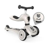 Personalizzato Scoot and Ride - Highwaykick 1 Ash - 2 in 1 con seduta & regolabile in Altezza - per Bambini da 1 a 5 Anni - con Nome