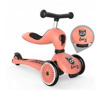 Personalizzato Scoot and Ride Highwaykick 1 Limone - 2 in 1 con seduta & regolabile in Altezza - per Bambini da 1 a 5 Anni - con Nome