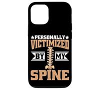 Personally Victimized By My Spine Scoliosis Back Pain Carcasa para iPhone 12/12 Pro