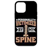 Personally Victimized By My Spine Scoliosis Back Pain Carcasa para iPhone 12 mini