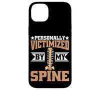 Personally Victimized By My Spine Scoliosis Back Pain Carcasa para iPhone 14 Plus