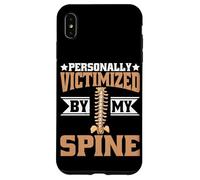 Personally Victimized By My Spine Scoliosis Back Pain Carcasa para iPhone XS Max