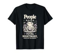 Personas Pesadilla Total no recomendaría Frog No Gracias Camiseta
