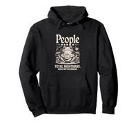 Personas Pesadilla Total no recomendaría Frog No Gracias Sudadera con Capucha
