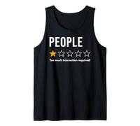 Personas Que una Estrella demasiadas interacciones no recomendarían Camiseta sin Mangas