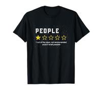 Personas Que una Estrella Evita si es Posible Meme Antisocial sarcástico Camiseta
