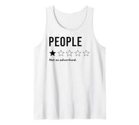 Personas Que una Estrella no como se anuncia no recomendaría Camiseta sin Mangas