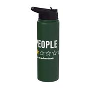 Personas que una estrella no como se anuncia no recomendaría Stainless Steel Insulated Water Bottle